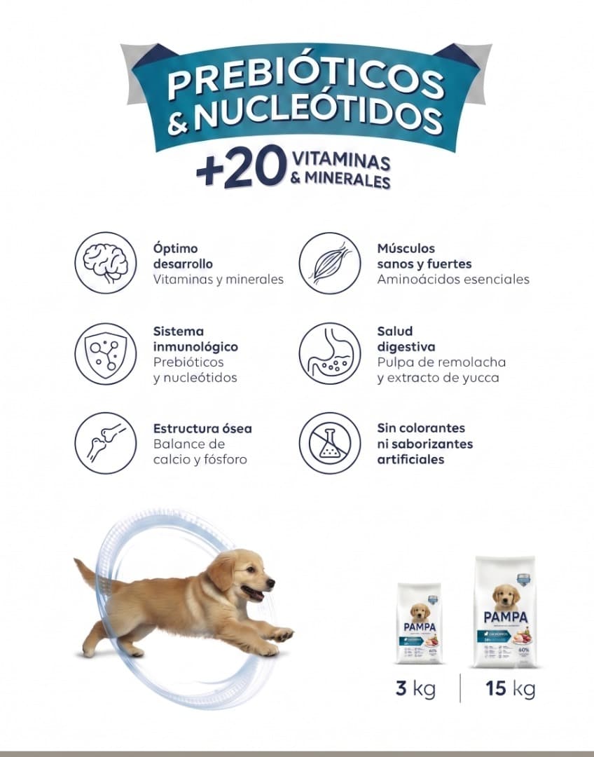 Alimento Pampa Cachorro 3KG 2