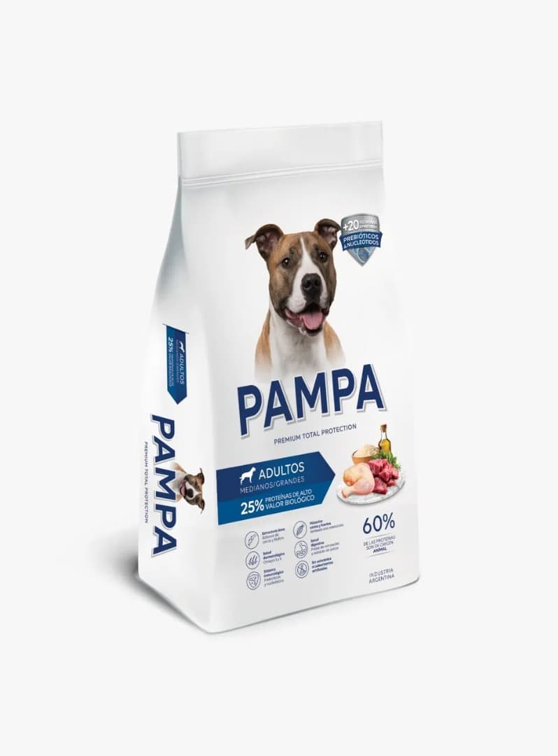 PAMPA ADULTO MEDIANO/GRANDE  3kg 4
