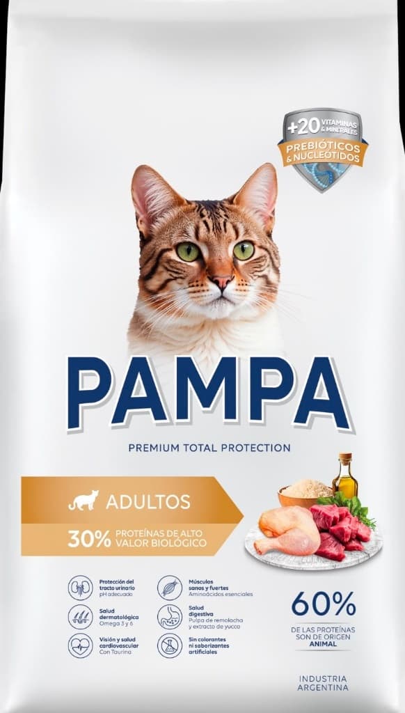 PAMPA GATOS ADULTOS 3KG 4