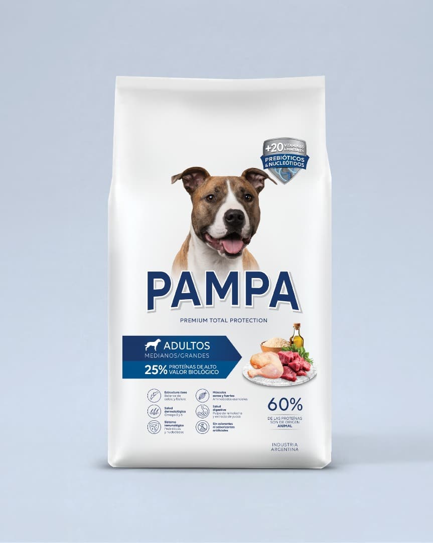 PAMPA ADULTO MEDIANO/GRANDE 3kg